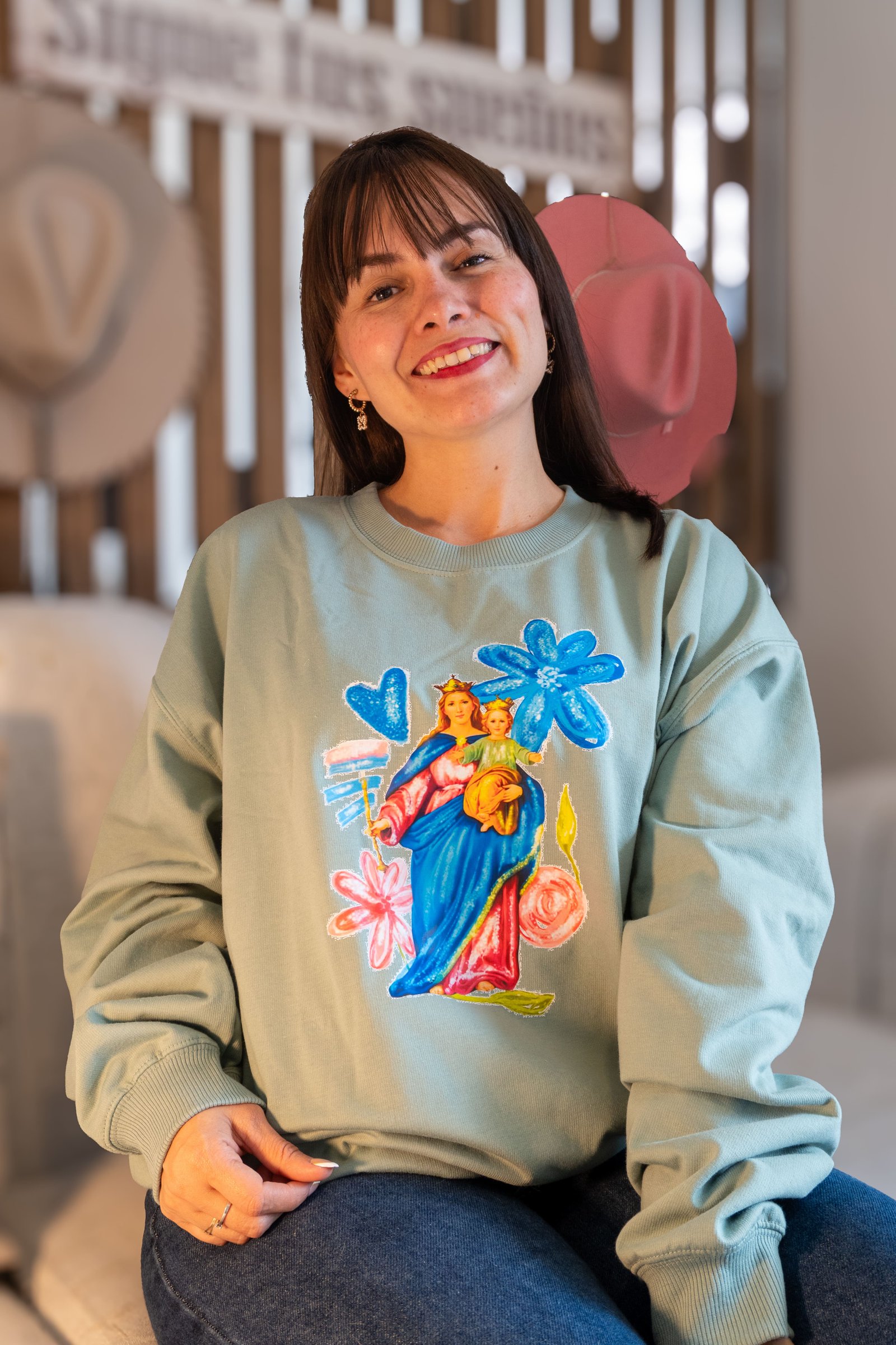 Buso con la Virgen Auxiliadora